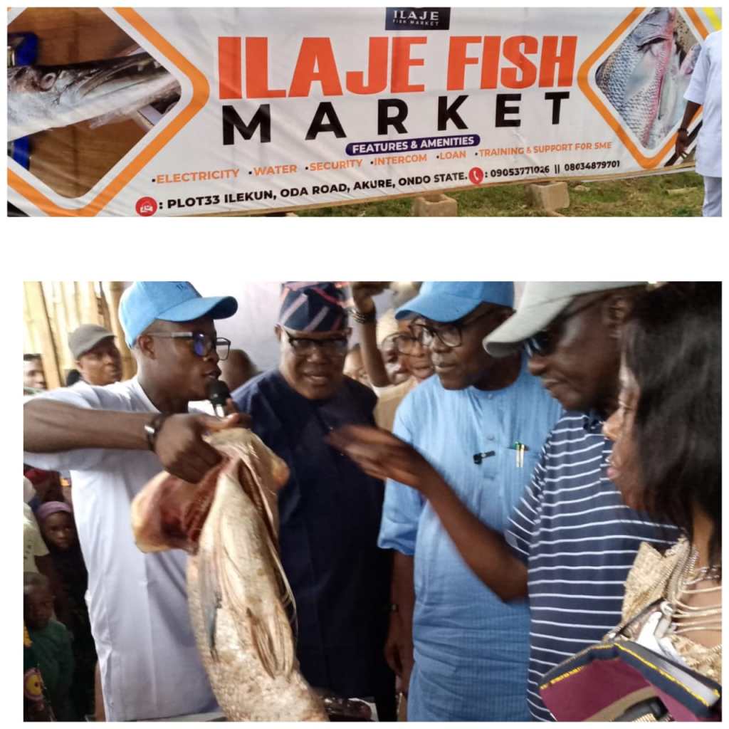 Ondo community celebrates opening of Fish Market, as ODSG plans expansion to other LGAs