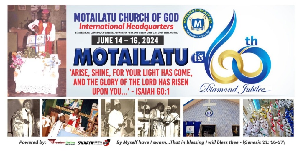 60th Anniversary of Motailatu Church of God: Revival, Outreach, and Ordination top activities
