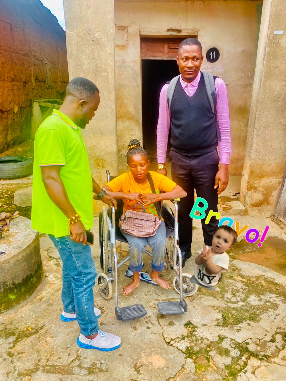 ODHA Majority Leader donates Wheelchair to constituent in memory of Late Chief Emmanuel Samuel Awodeyi (Owo Konibaje)